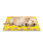Cute Lollipop Pattern Print Pet Cooling Mat Cover