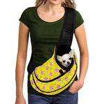 Cute Lollipop Pattern Print Pet Sling Carrier