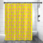 Cute Lollipop Pattern Print Premium Shower Curtain