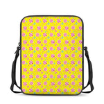 Cute Lollipop Pattern Print Rectangular Crossbody Bag