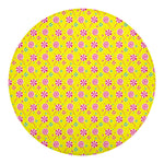 Cute Lollipop Pattern Print Round Blanket