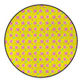 Cute Lollipop Pattern Print Round Floor Mat