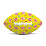 Cute Lollipop Pattern Print Rugby Ball