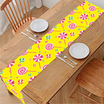 Cute Lollipop Pattern Print Table Runner