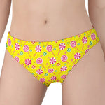 Cute Lollipop Pattern Print Women's Panties