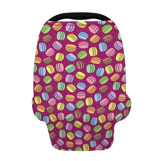 Cute Macaron Pattern Print Baby Seat Cover