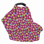 Cute Macaron Pattern Print Baby Seat Cover