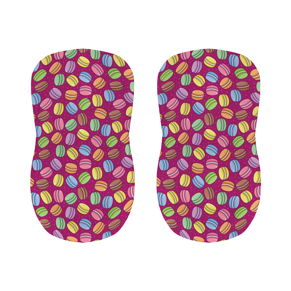 Cute Macaron Pattern Print Bar Stool Covers