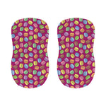 Cute Macaron Pattern Print Bar Stool Covers
