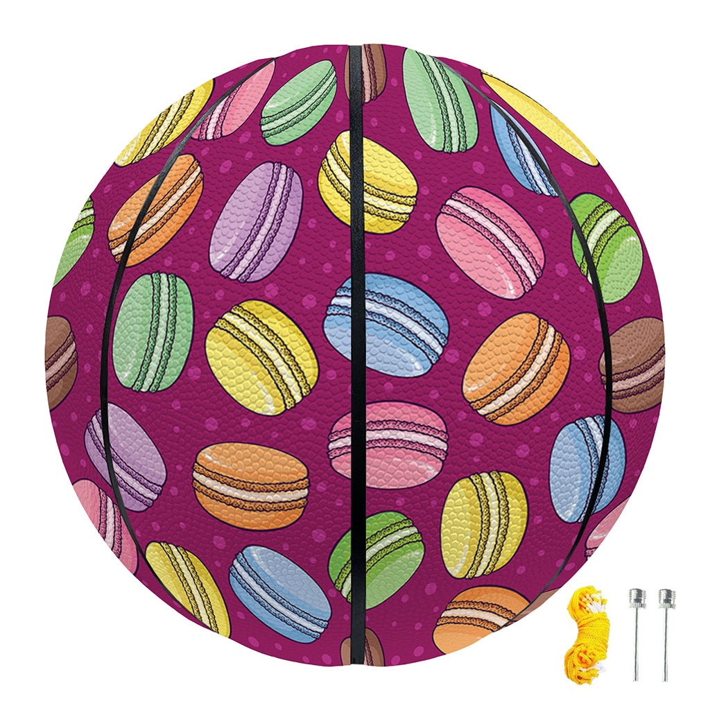 Cute Macaron Pattern Print Basketball