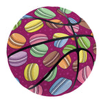 Cute Macaron Pattern Print Basketball