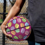 Cute Macaron Pattern Print Basketball