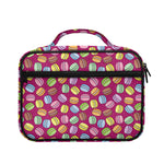 Cute Macaron Pattern Print Briefcase Bible Bag