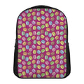 Cute Macaron Pattern Print Casual Backpack