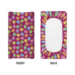 Cute Macaron Pattern Print Changing Pad Cover