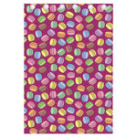 Cute Macaron Pattern Print Curtain