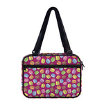 Cute Macaron Pattern Print Double Strap Bible Bag