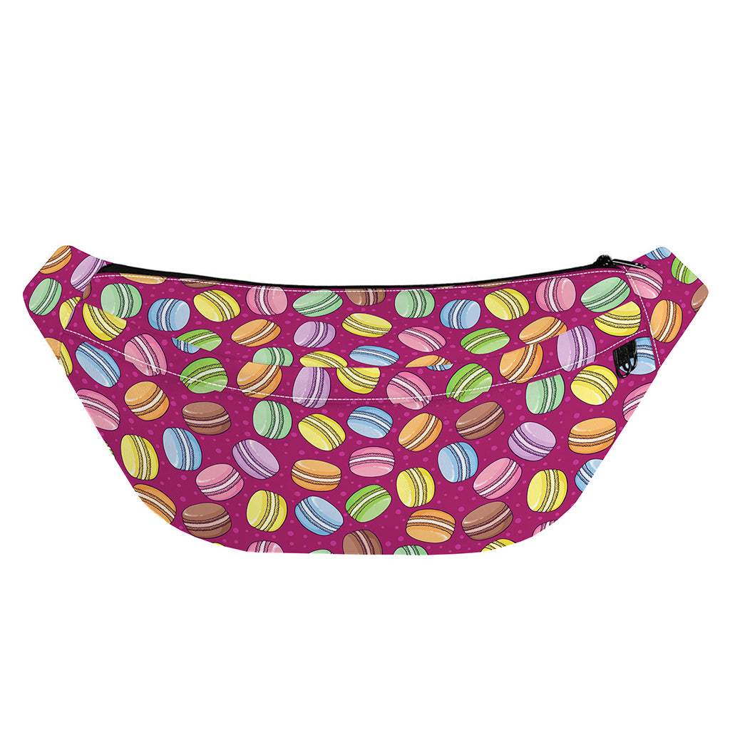 Cute Macaron Pattern Print Fanny Pack