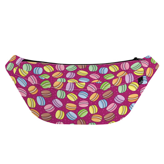 Cute Macaron Pattern Print Fanny Pack