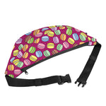 Cute Macaron Pattern Print Fanny Pack