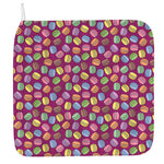 Cute Macaron Pattern Print Hand Towel