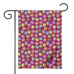 Cute Macaron Pattern Print House Flag