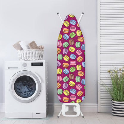 Cute Macaron Pattern Print Ironing Board Cover