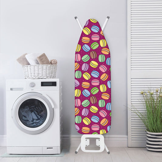 Cute Macaron Pattern Print Ironing Board Cover