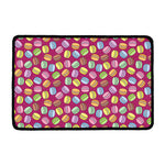 Cute Macaron Pattern Print Kitchen Mat