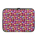Cute Macaron Pattern Print Laptop Sleeve