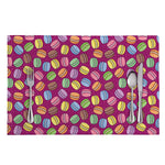 Cute Macaron Pattern Print Placemat
