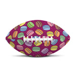 Cute Macaron Pattern Print Rugby Ball