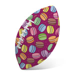 Cute Macaron Pattern Print Rugby Ball