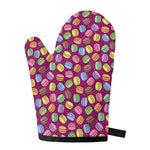 Cute Macaron Pattern Print Single Oven Mitt