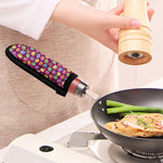 Cute Macaron Pattern Print Skillet Handle Cover