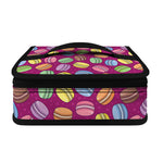 Cute Macaron Pattern Print Small Lunch Bag