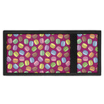 Cute Macaron Pattern Print Trifold Wallet