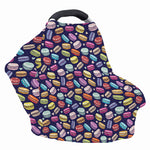Cute Macarons Pattern Print Baby Seat Cover