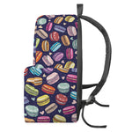 Cute Macarons Pattern Print Backpack