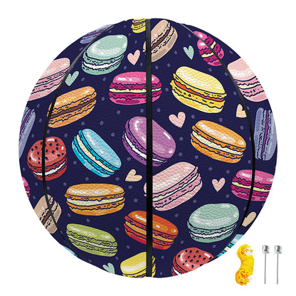 Cute Macarons Pattern Print Basketball