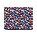 Cute Macarons Pattern Print Bifold Wallet