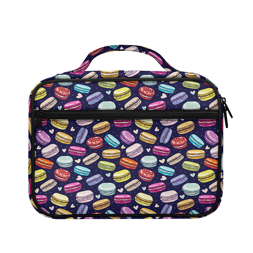 Cute Macarons Pattern Print Briefcase Bible Bag