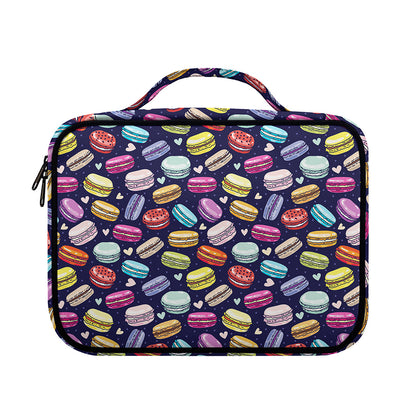 Cute Macarons Pattern Print Briefcase Bible Bag