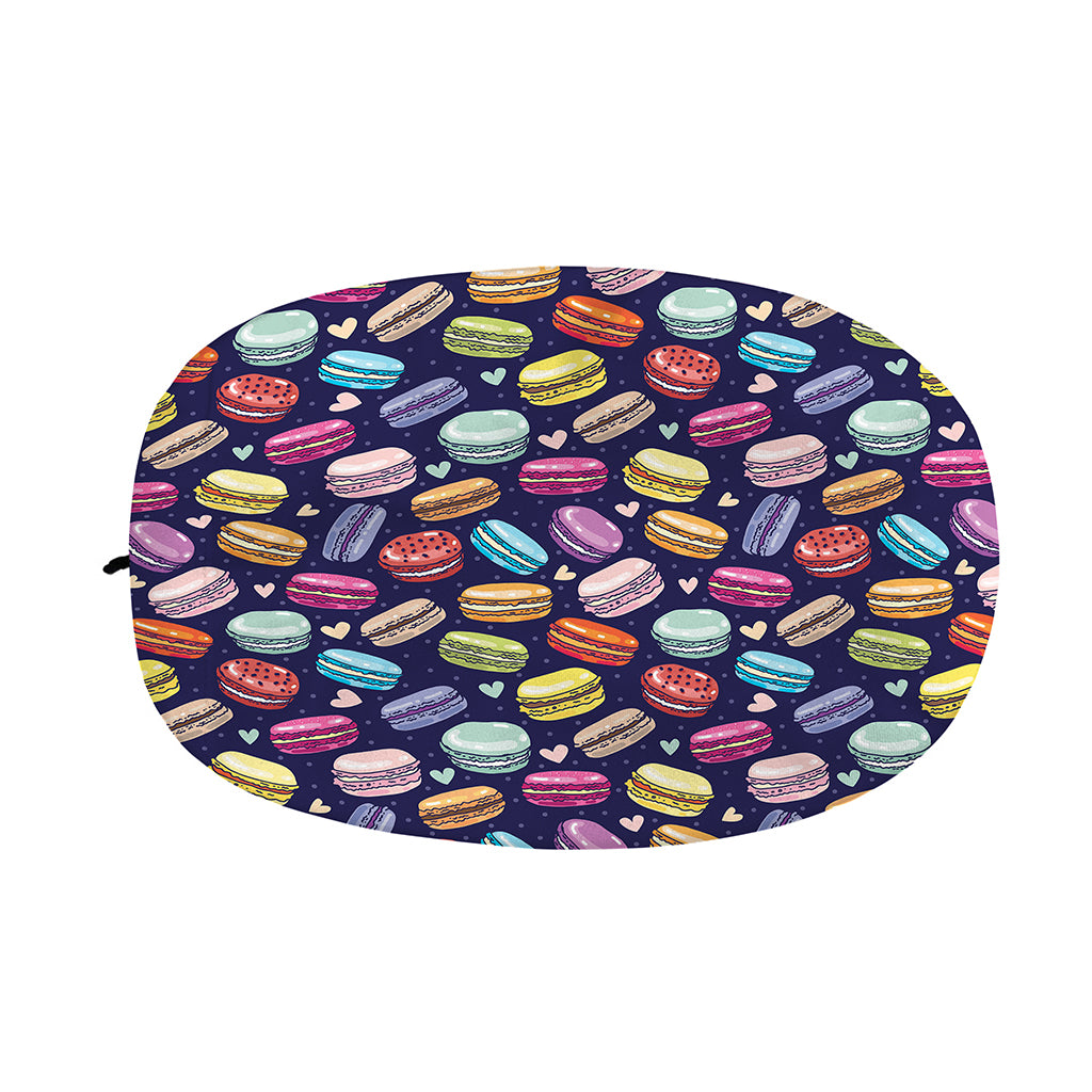 Cute Macarons Pattern Print Car Side Mirror Covers