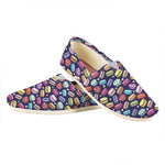 Cute Macarons Pattern Print Casual Shoes