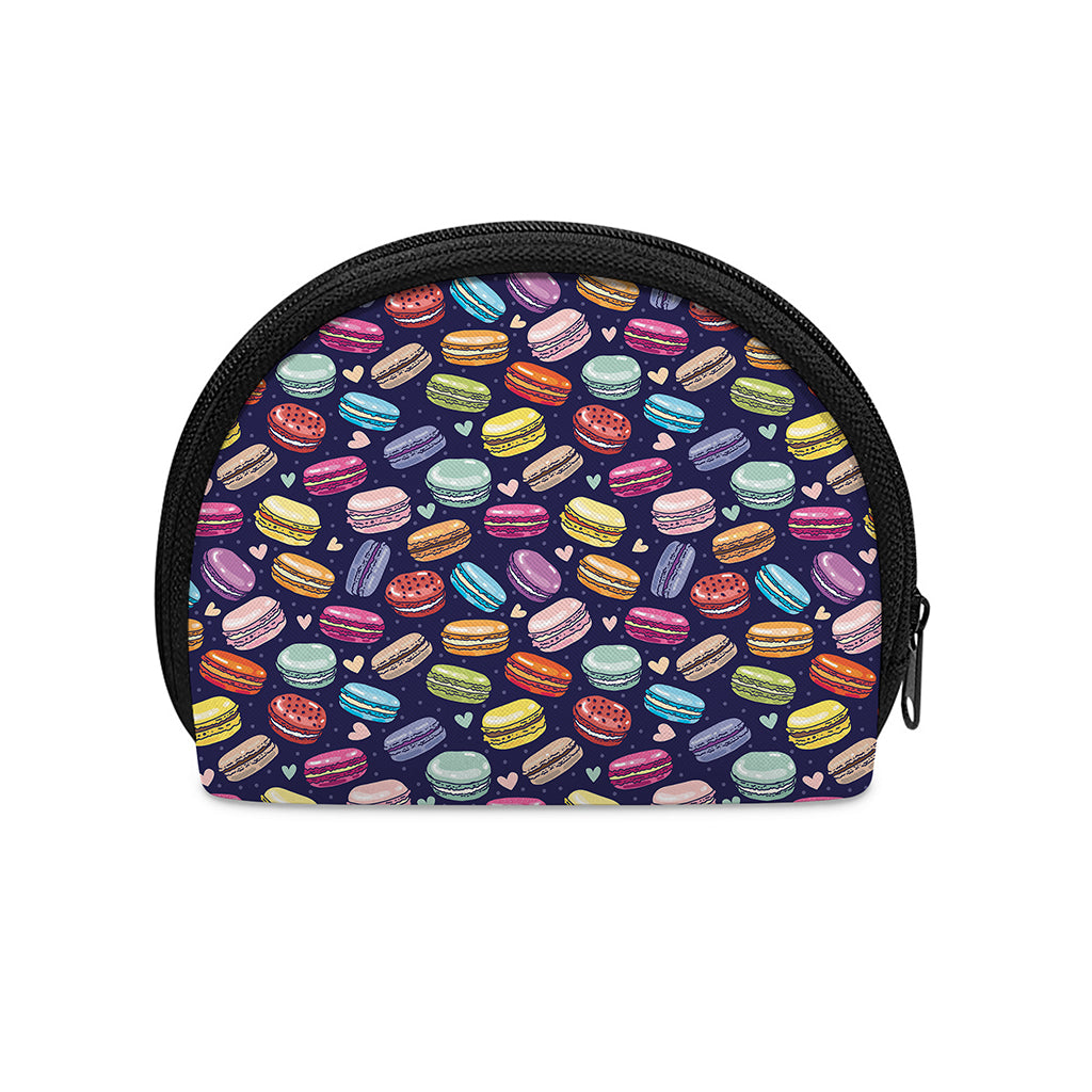 Cute Macarons Pattern Print Coin Purse
