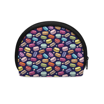 Cute Macarons Pattern Print Coin Purse