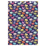 Cute Macarons Pattern Print Curtain