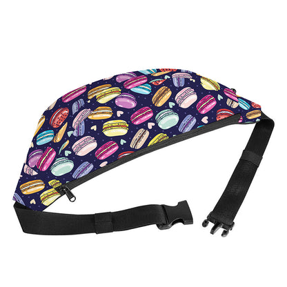 Cute Macarons Pattern Print Fanny Pack