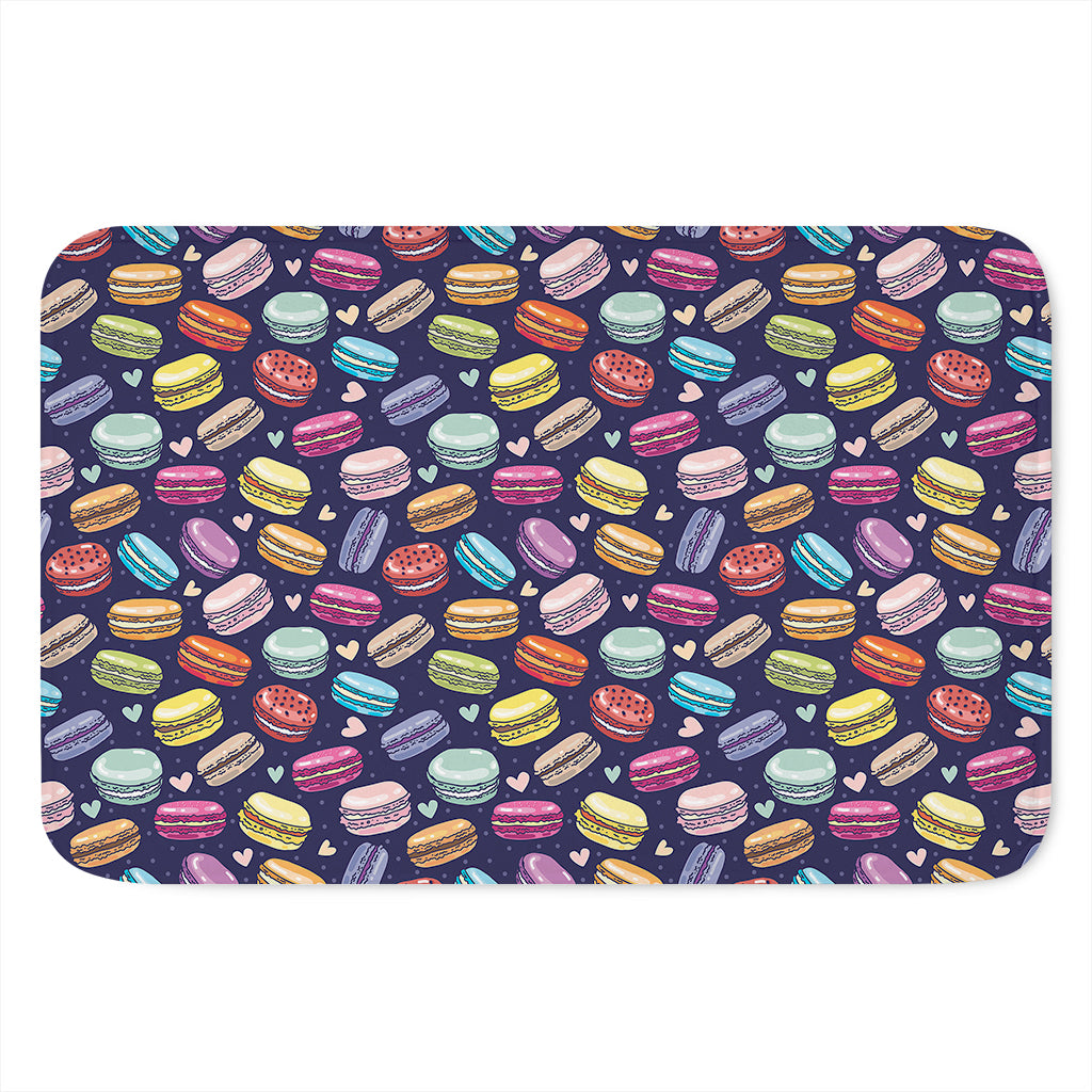 Cute Macarons Pattern Print Indoor Door Mat